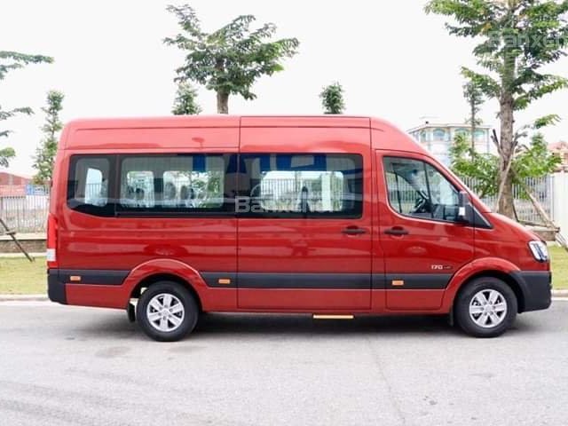 Bán xe 16 chỗ Solati Hyundai mới 2018, màu đỏ, có trả góp tại Tây Ninh. LH: 09025707270