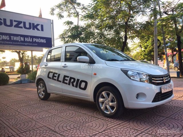 Bán xe Suzuki Celerio sản xuất năm 2018, màu trắng, xe nhập
