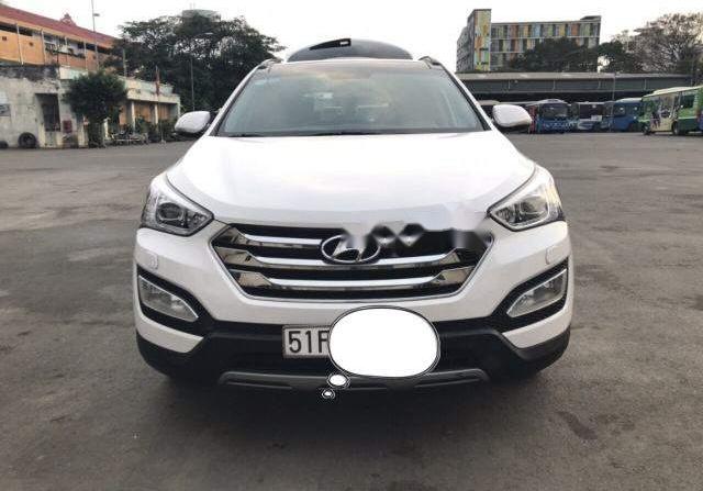 Bán Hyundai Santa Fe năm 2015, màu trắng số tự động