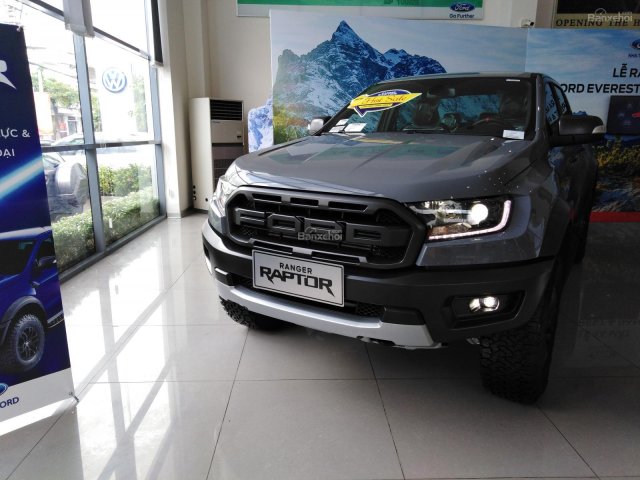 Bán ô tô Ford Ranger Raptor đời 2018, màu xám (ghi) nhập từ Thái