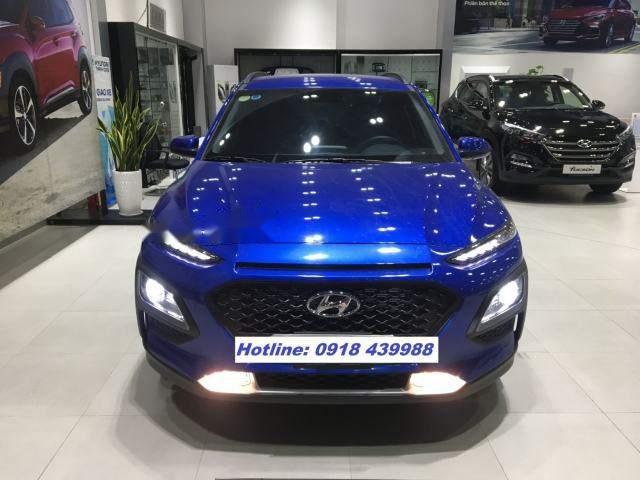 Cần bán xe Hyundai Kona đời 2018, màu xanh lam