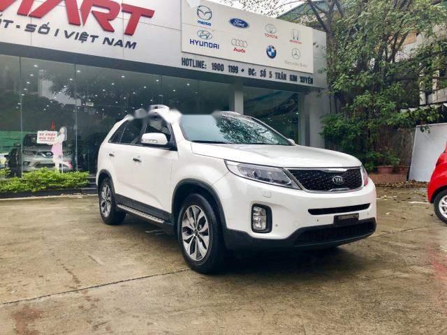 Bán xe Kia Sorento GATH sản xuất năm 2016, màu trắng, giá cạnh tranh