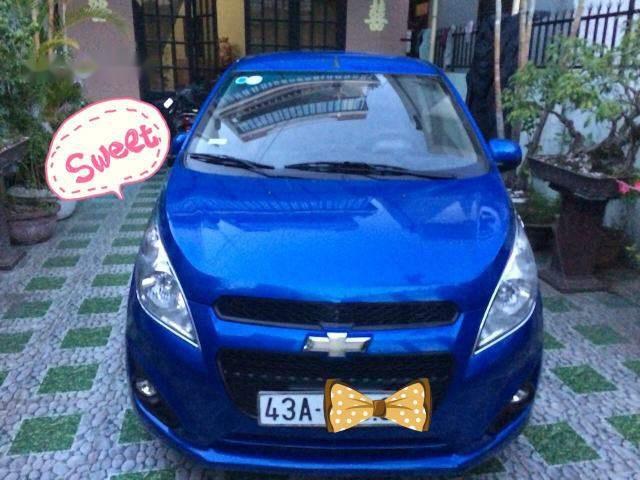 Chính chủ bán xe Chevrolet Spark sản xuất 2015, màu xanh lam