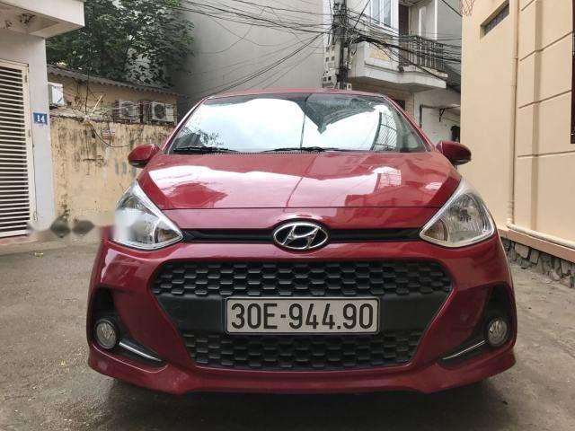 Bán Hyundai Grand i10 đời 2017, màu đỏ, nhập khẩu nguyên chiếc như mới, giá chỉ 375 triệu