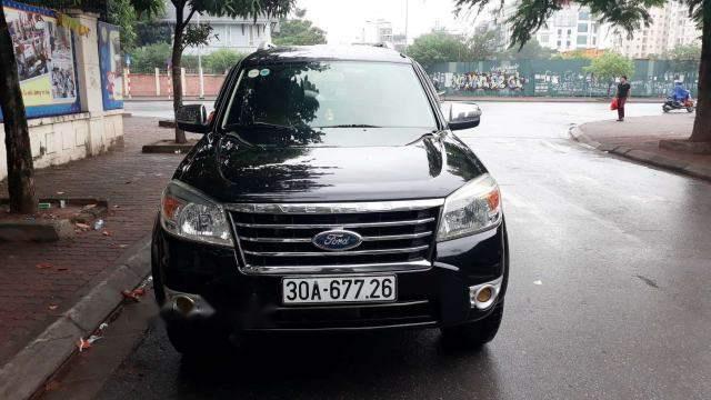 Bán Ford Everest 2.5 MT 4X4 sản xuất năm 2010, màu đen, nhập khẩu nguyên chiếc xe gia đình