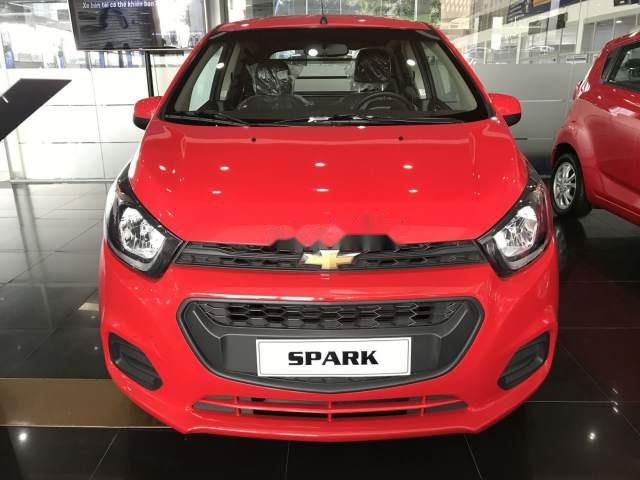 Bán ô tô Chevrolet Spark Van 2018, màu đỏ giá cạnh tranh0