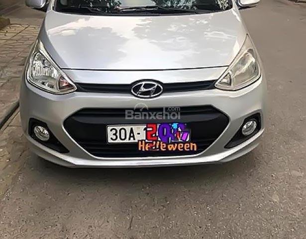 Cần bán xe Hyundai Grand i10 sản xuất năm 2014, màu bạc, nhập khẩu chính chủ