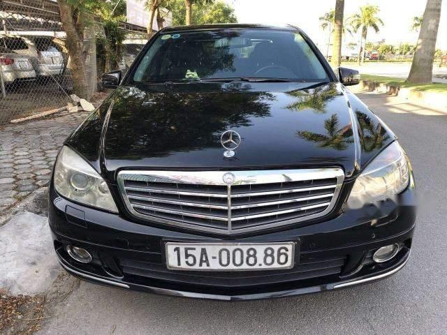 Bán Mercedes C250 đời 2010, màu đen 