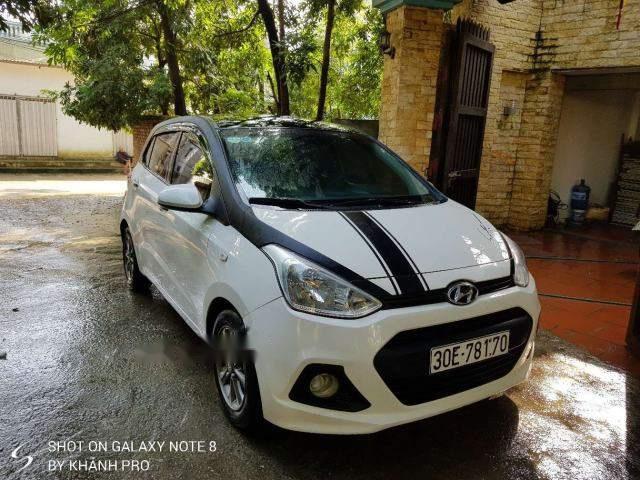 Bán xe Hyundai Grand i10 đời 2014, màu trắng, nhập khẩu  