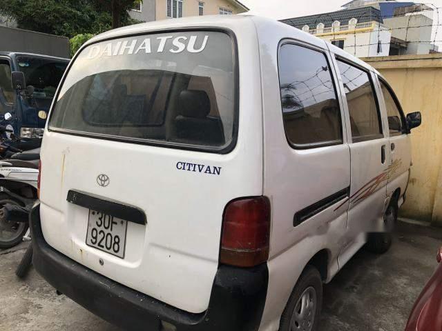 Cần bán Daihatsu Citivan MT đời 2002, màu trắng, xe đi bình thường