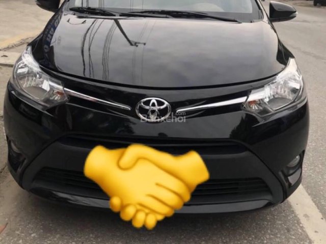 Cần bán xe Toyota Vios E năm 2014, màu đen