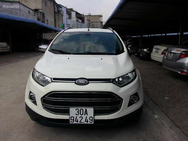 Bán ô tô Ford EcoSport 2015, màu trắng, xe tư nhân chính chủ ít đi