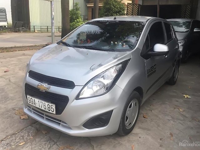 Cần bán lại xe Chevrolet Spark LS 1.2 MT 2017, màu bạc, 255tr