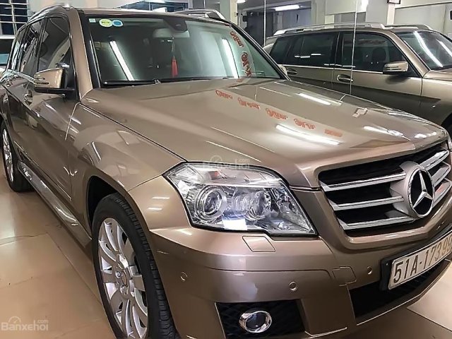 Bán xe Mercedes GLK280 4Matic năm 2009, màu nâu, xe nhập, 600tr