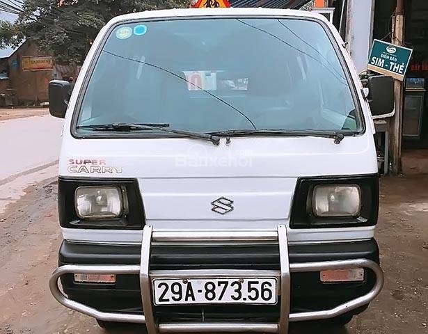 Cần bán Suzuki Super Carry Van đời 2003, màu trắng, 115 triệu