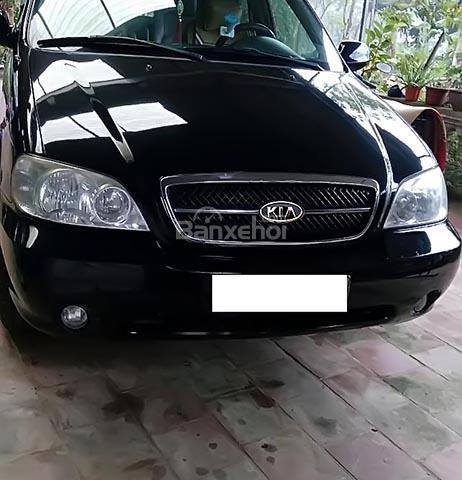 Bán Kia Carnival GS 2.5 MT sản xuất 2006, màu đen, xe gia đình