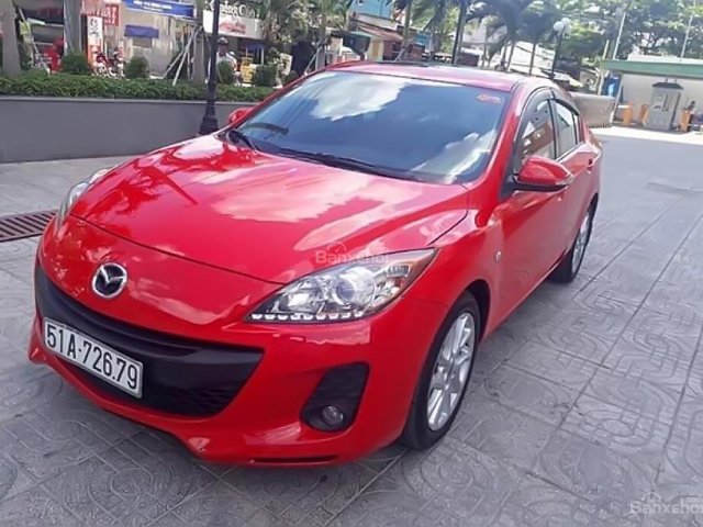 Cần bán Mazda 3 S 1.6AT đời 2013, màu đỏ, xe nhập, 495tr