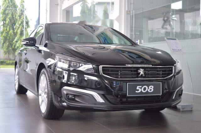 Bán xe Peugeot 508 đời 2015, màu đen, nhập khẩu nguyên chiếc