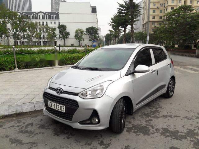 Bán Hyundai Grand i10 MT 1.2 sản xuất năm 2018, màu bạc