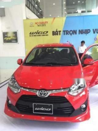 Cần bán Toyota Wigo 1.2G AT năm 2018, màu đỏ