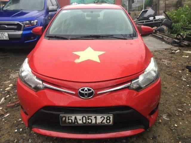 Cần bán xe Toyota Vios MT 2014, màu đỏ như mới