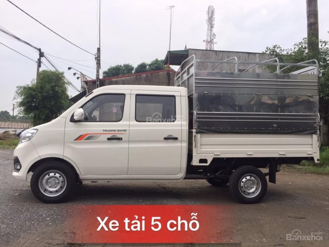 Ninh Bình bán xe tải cabin kép 5 chỗ Changan, nội thất xe hơi, giá rẻ0