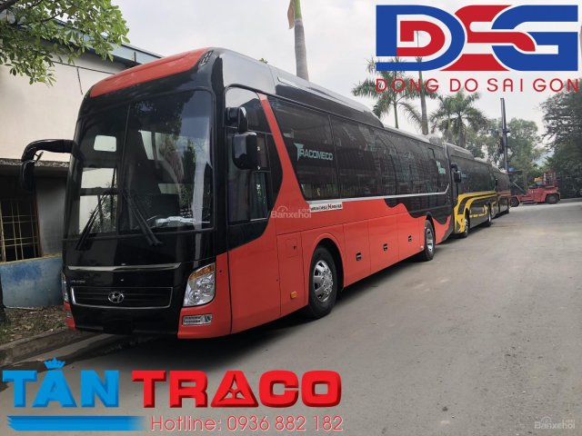 Giá xe khách 47 giường Tracomeco, máy weichai 336, đời 2018