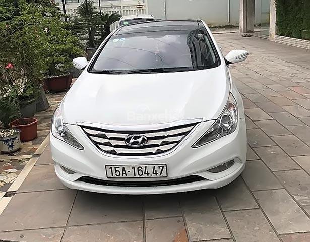 Bán xe Hyundai Sonata Y20 2011, màu trắng, xe nhập