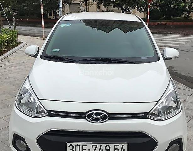 Bán xe Hyundai Grand i10 1.2MT đời 2017, màu trắng, xe nhập