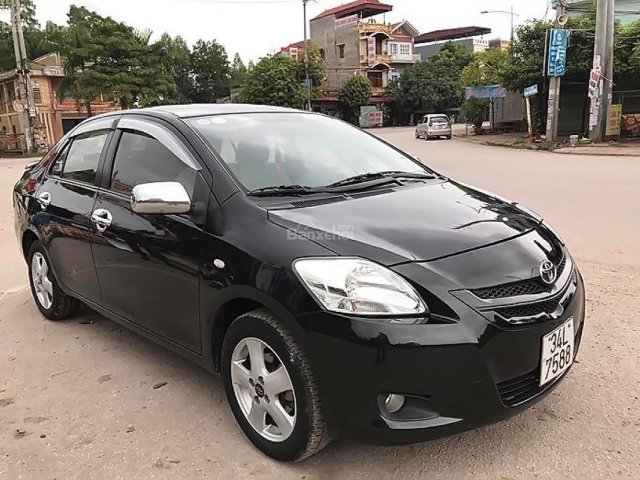 Bán Toyota Yaris 1.3 AT đời 2008, màu đen, xe nhập