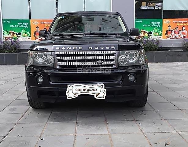 Bán xe LandRover Range Rover Sport 4.2 năm 2006, màu đen, nhập khẩu