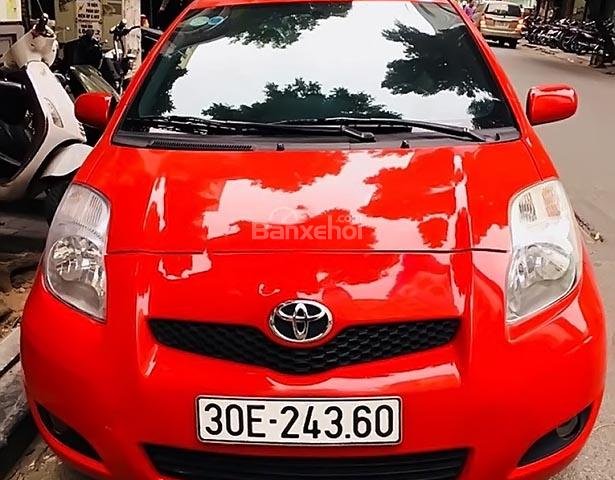 Cần bán lại xe Toyota Yaris 2008, màu đỏ, nhập khẩu