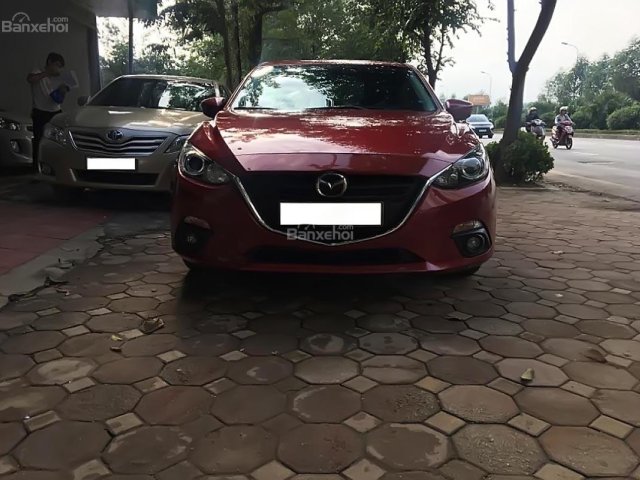 Bán xe Mazda 3 1.5 AT đời 2015, màu đỏ, 595tr