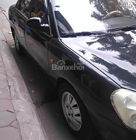 Bán Daewoo Nubira 1.6II sản xuất năm 2001, màu đen, xe nhập  