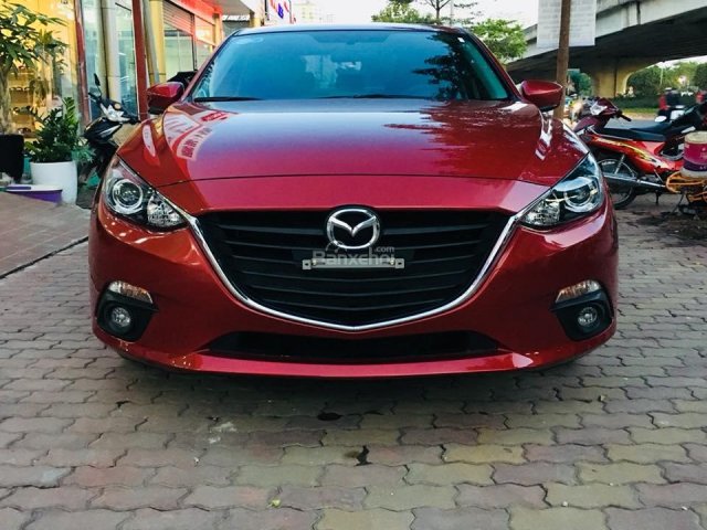 Bán Mazda 3 AT năm 2017, màu đỏ chính chủ, 650 triệu