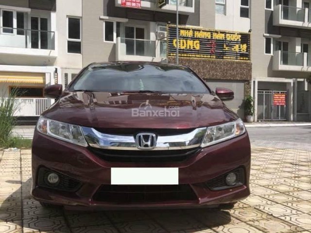 Bán gấp Honda City đời 2016, màu đỏ đô sang trọng, xe đi ít 32.000km