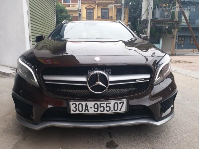 Bán Mercedes GLA45 AMG 4Matic Turbo 2018, màu nâu, nhập khẩu nguyên chiếc