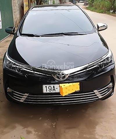 Bán Toyota Corolla altis 1.8G AT đời 2018, màu đen, chính chủ