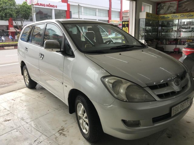 Cần bán Toyota Innova G 2007, màu bạc, giá chỉ 346 triệu