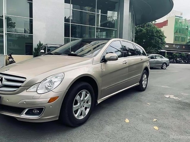 Bán Mercedes R350 sản xuất 2006, màu vàng, nhập khẩu