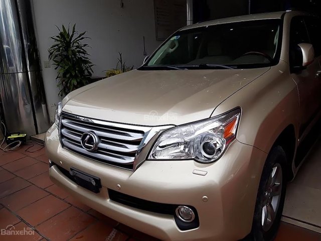 Bán ô tô Lexus GX 460 sản xuất 2011, màu vàng, xe nhập 