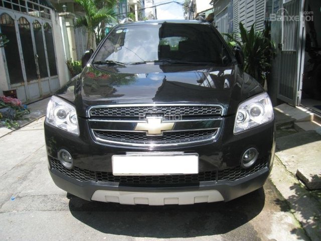 Bán nhanh xe Chevrolet Captiva LT 2008 số sàn, màu đen