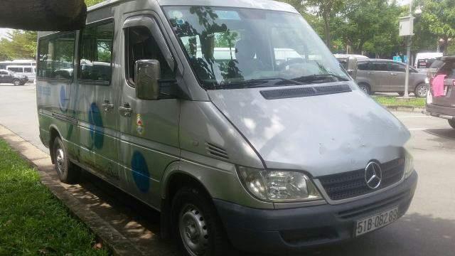 Bán Mercedes Sprinter năm sản xuất 2009, màu bạc, xe gia đình 