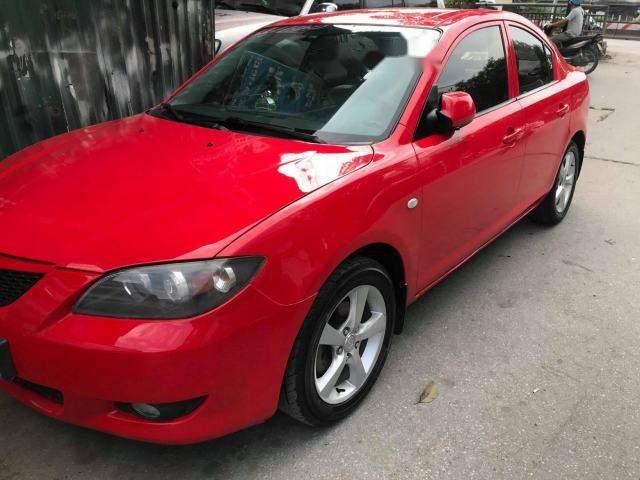 Bán Mazda 3 năm sản xuất 2005, màu đỏ số sàn, giá 225tr