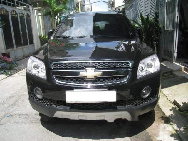 Bán Chevrolet Captiva sản xuất năm 2008, màu đen, 287 triệu