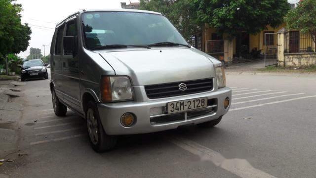 Bán xe Suzuki Wagon R đời 2003, màu bạc