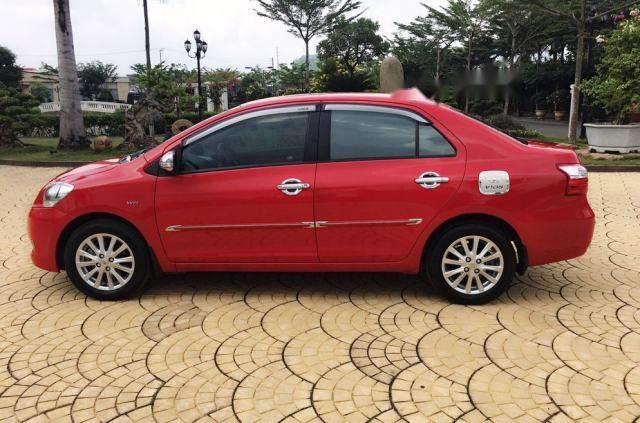 Bán Toyota Vios sản xuất 2011, màu đỏ, giá tốt