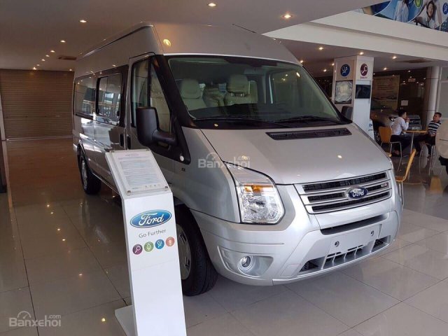 Bán Ford Transit Luxury đời 2018, nhập khẩu, đủ màu giao ngay. Hỗ trợ 90% giá trị xe - LH 0989022295 tại Bắc Giang