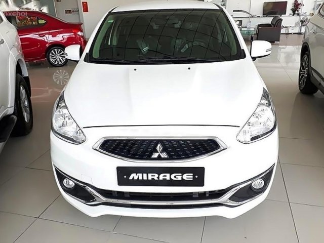 Bán xe Mitsubishi Mirage 1.2 CVT năm 2018, màu trắng, xe nhập0