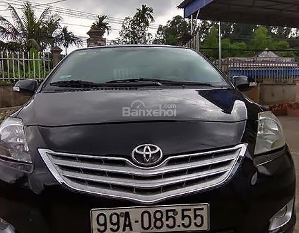 Cần bán lại xe Toyota Vios 1.5 MT đời 2009, màu đen